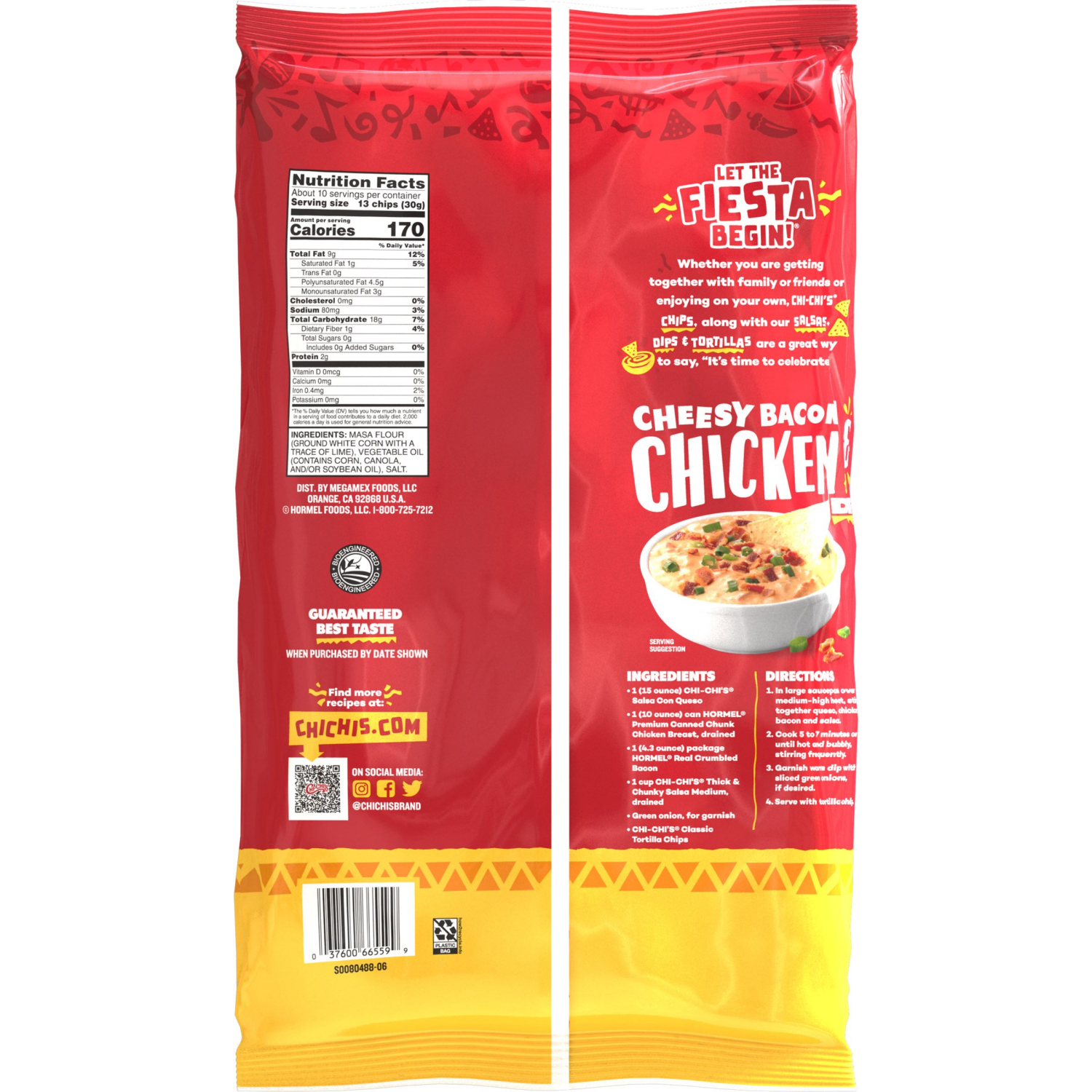 slide 2 of 2, Chi-Chi's Tortilla Chips, 11 oz