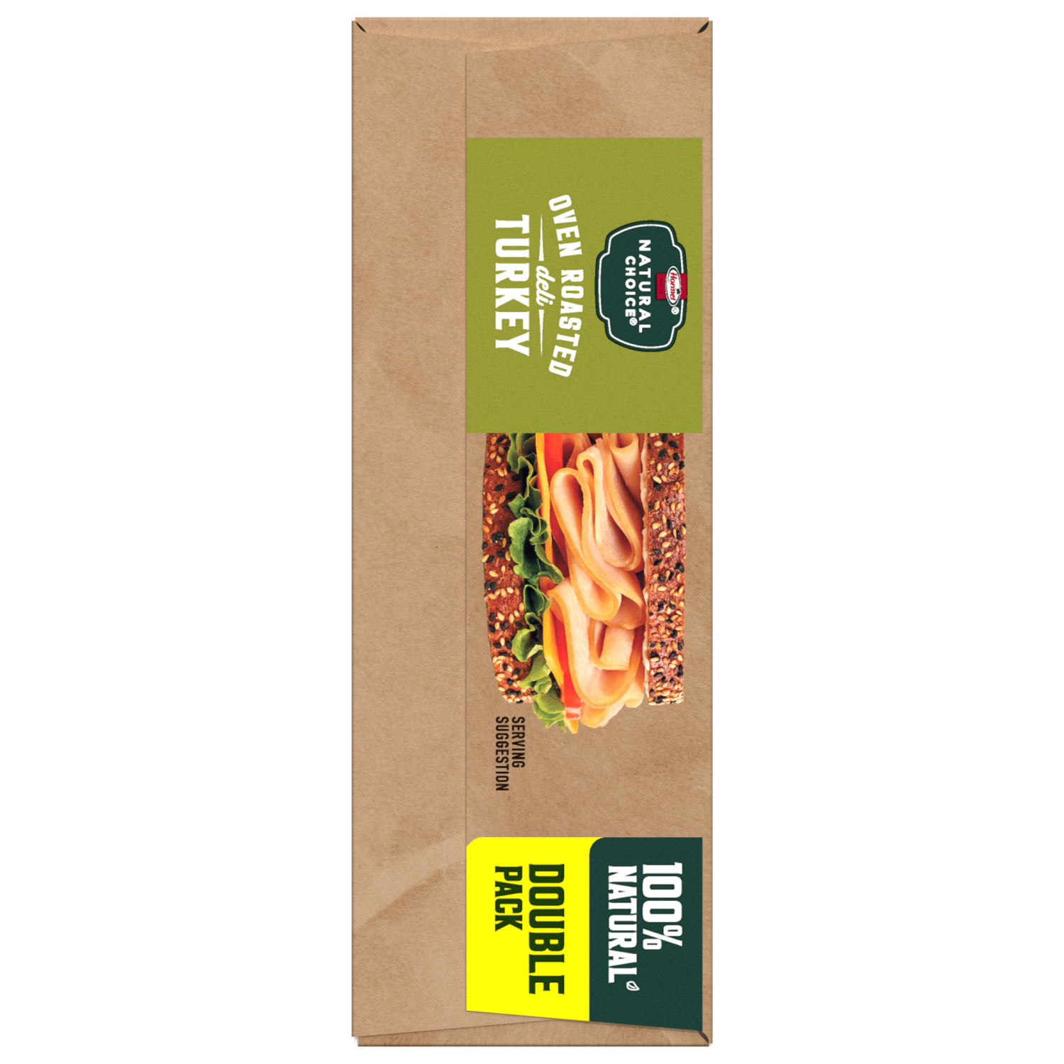 slide 2 of 5, Hormel Natural Choice Oven Roasted Deli Turkey Double Pack 2 - 7 oz Packs, 2 ct