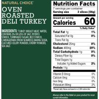 slide 3 of 29, Hormel Natural Choice Oven Roasted Turkey, 14 oz, Double Pack, 14 oz