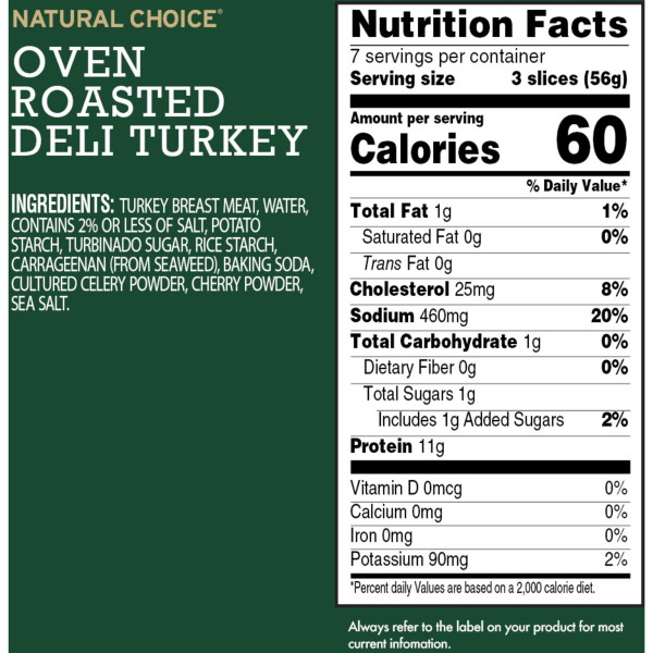 slide 4 of 29, Hormel Natural Choice Oven Roasted Turkey, 14 oz, Double Pack, 14 oz