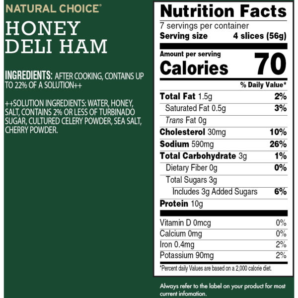 slide 4 of 29, Hormel Natural Choice Honey Ham, 14 oz, Double Pack, 14 oz