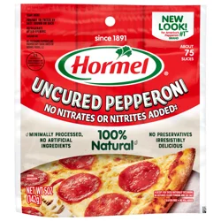 Hormel Uncured Pepperoni, 5 Oz