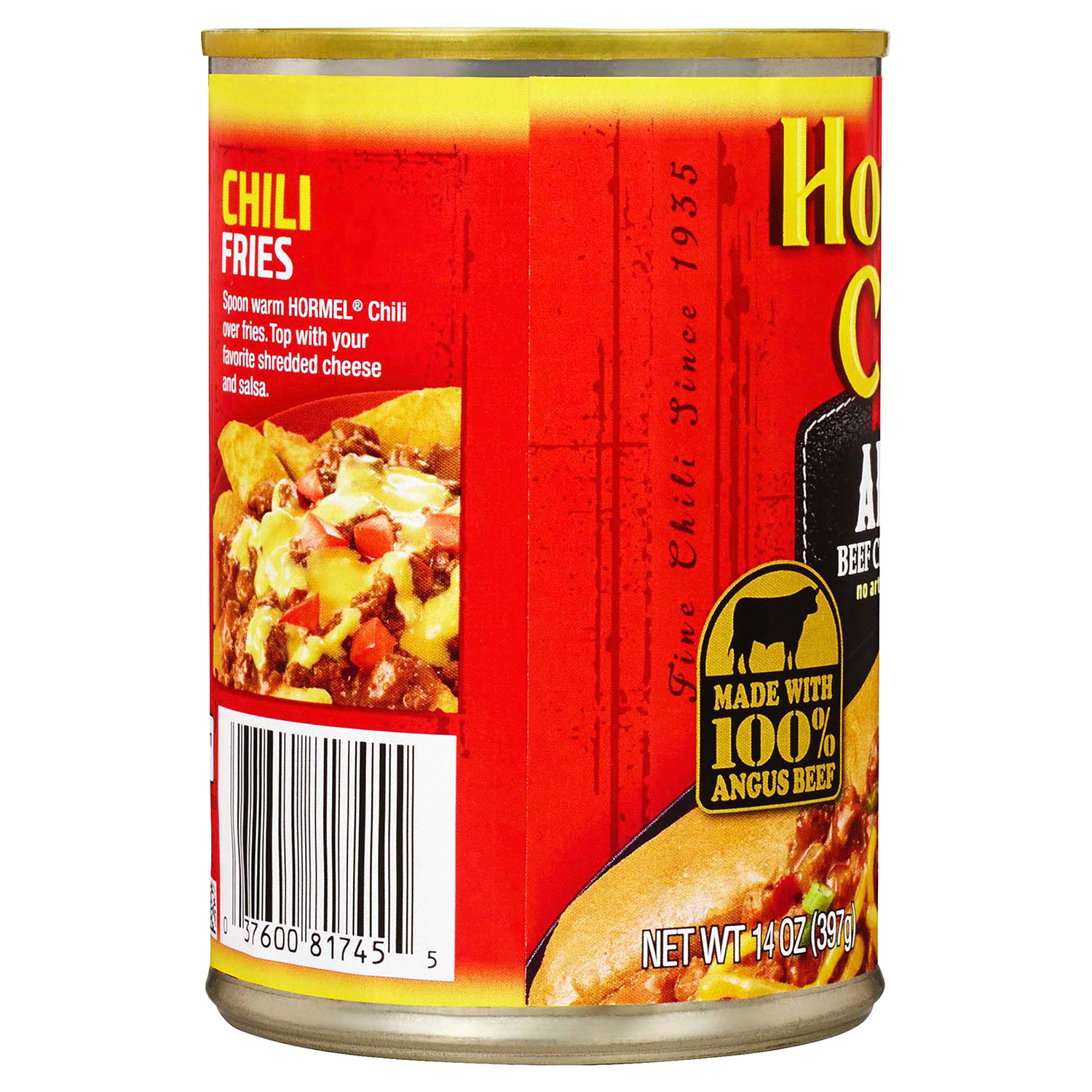 slide 2 of 4, Hormel Chili Angus Beef with No Beans, 14 oz