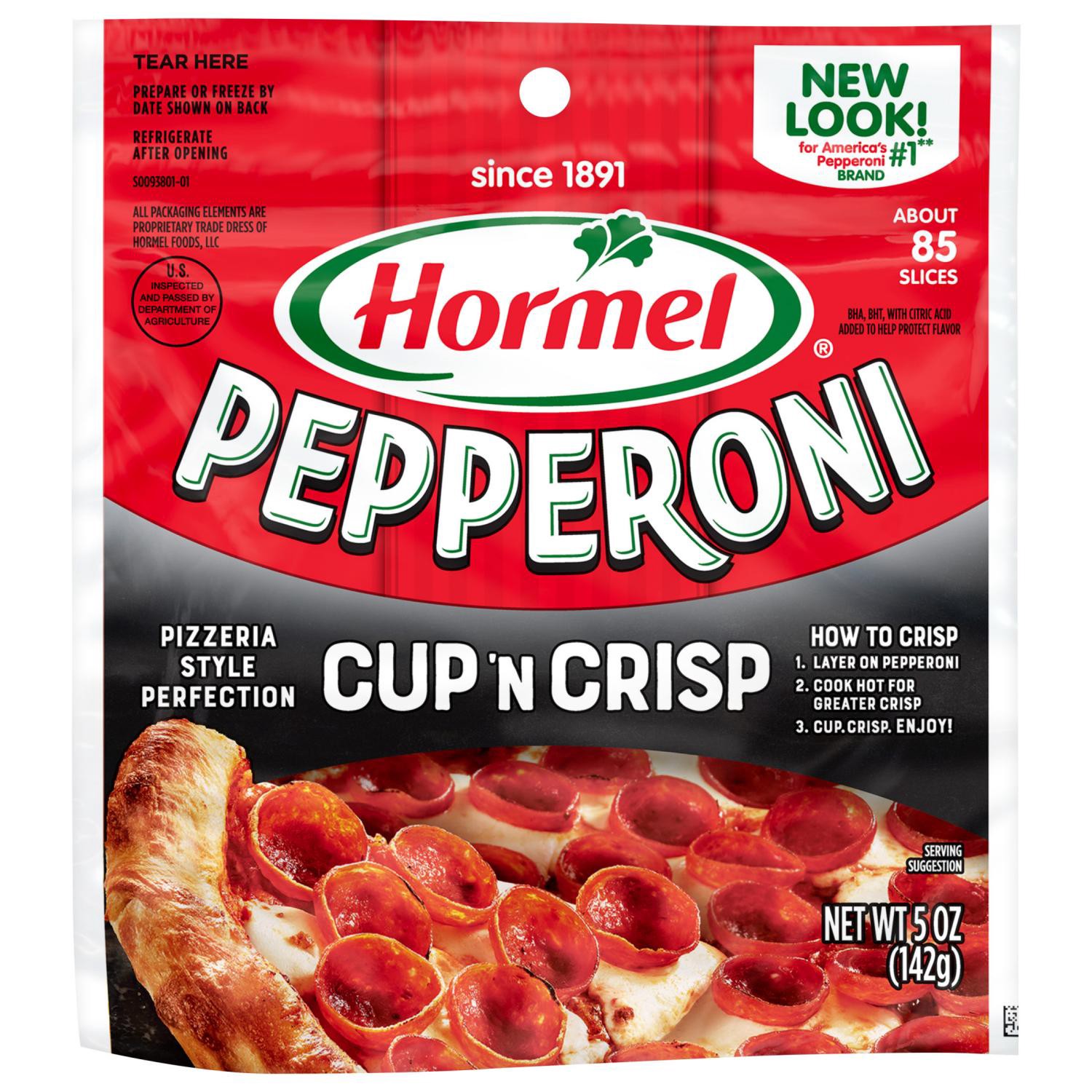 slide 1 of 8, Hormel Pepperoni Cup N' Crisp Original, 5 Oz, 5 oz
