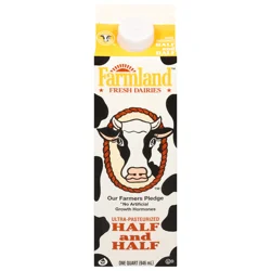 Farmland Fresh Dairies Half and Half 1 qt