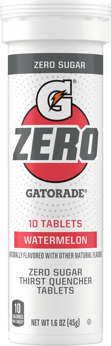 slide 2 of 6, Gatorade Thirst Quencher Tablets, Zero Sugar, Watermelon, 10 ct