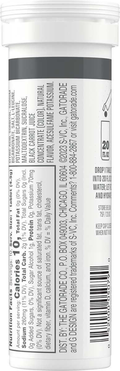 slide 4 of 6, Gatorade Thirst Quencher Tablets, Zero Sugar, Watermelon, 10 ct