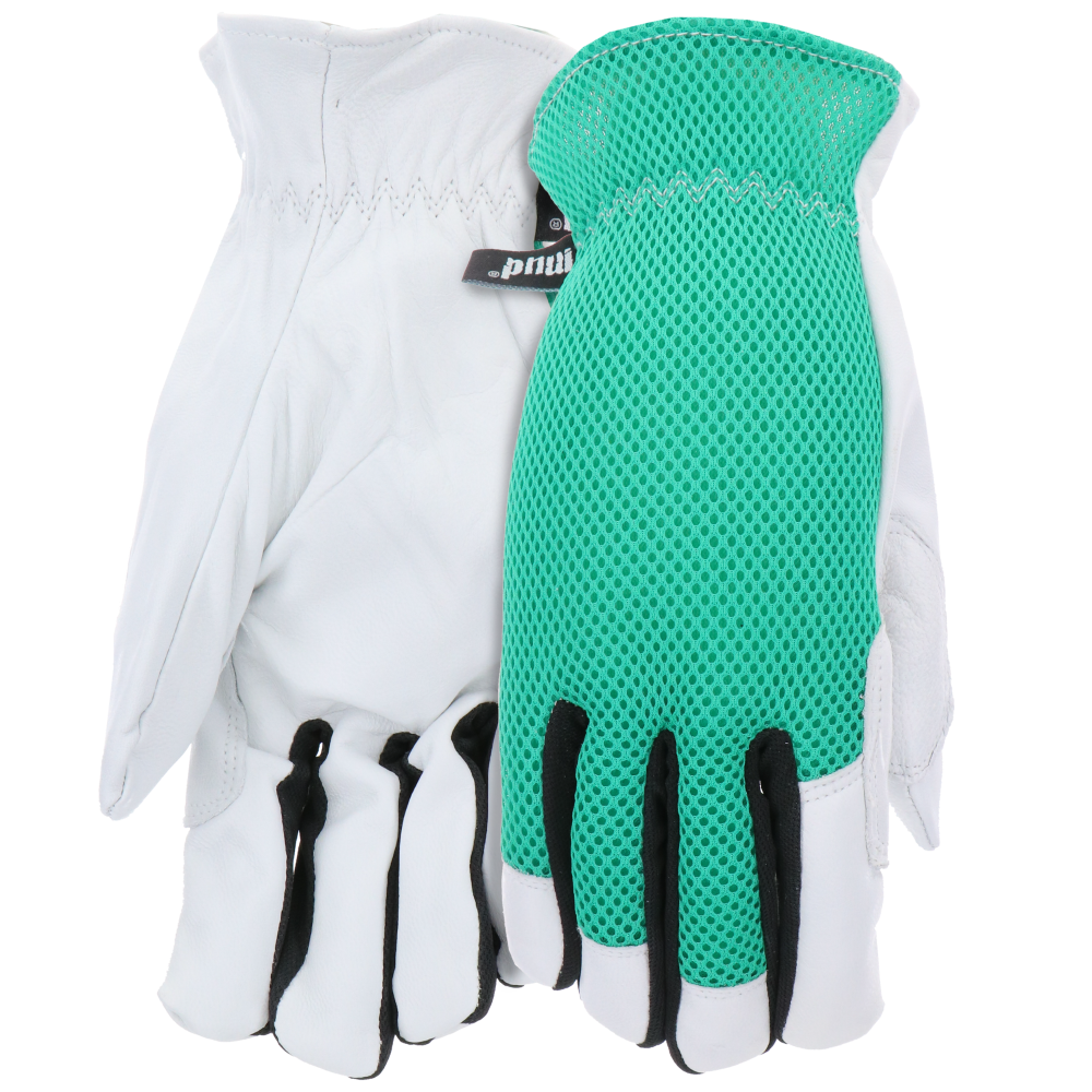 slide 1 of 1, Mud Natural X-Large Gloves - Emerald, XL