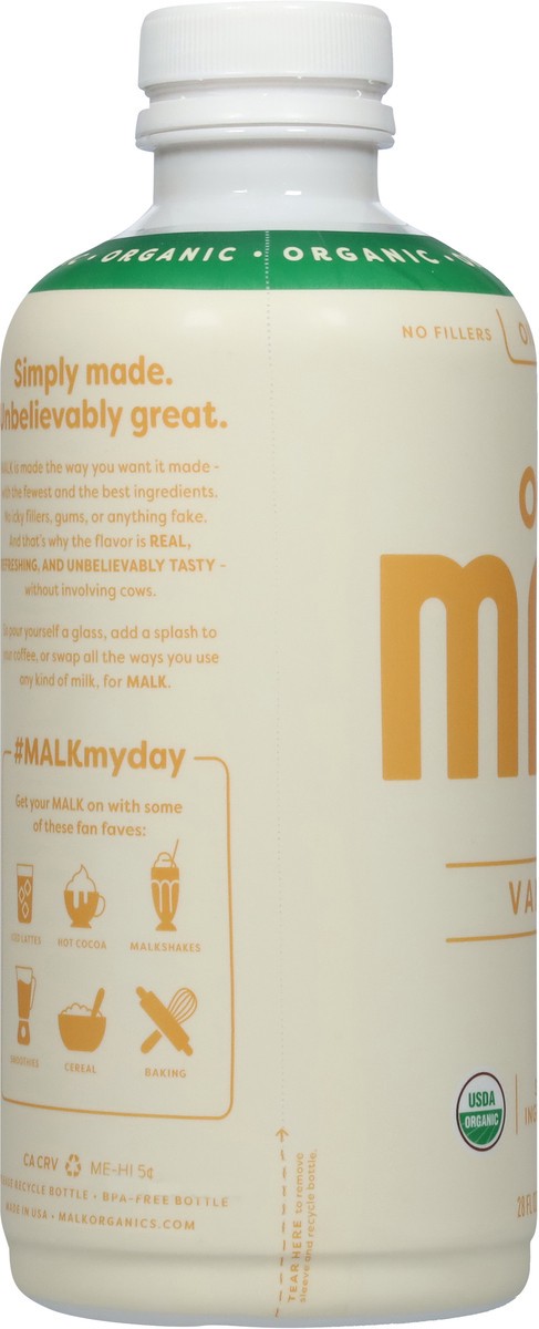 slide 5 of 11, MALK Vanilla Oat, 28 fl oz