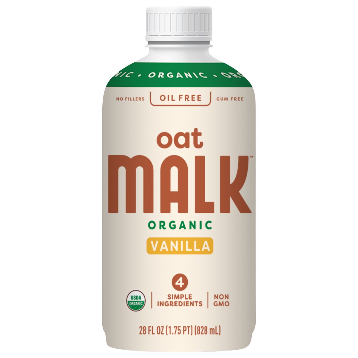 slide 1 of 11, MALK Vanilla Oat, 28 fl oz