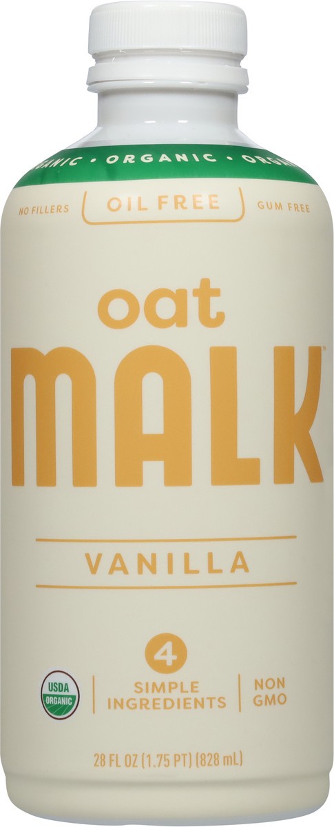 slide 4 of 11, MALK Vanilla Oat, 28 fl oz