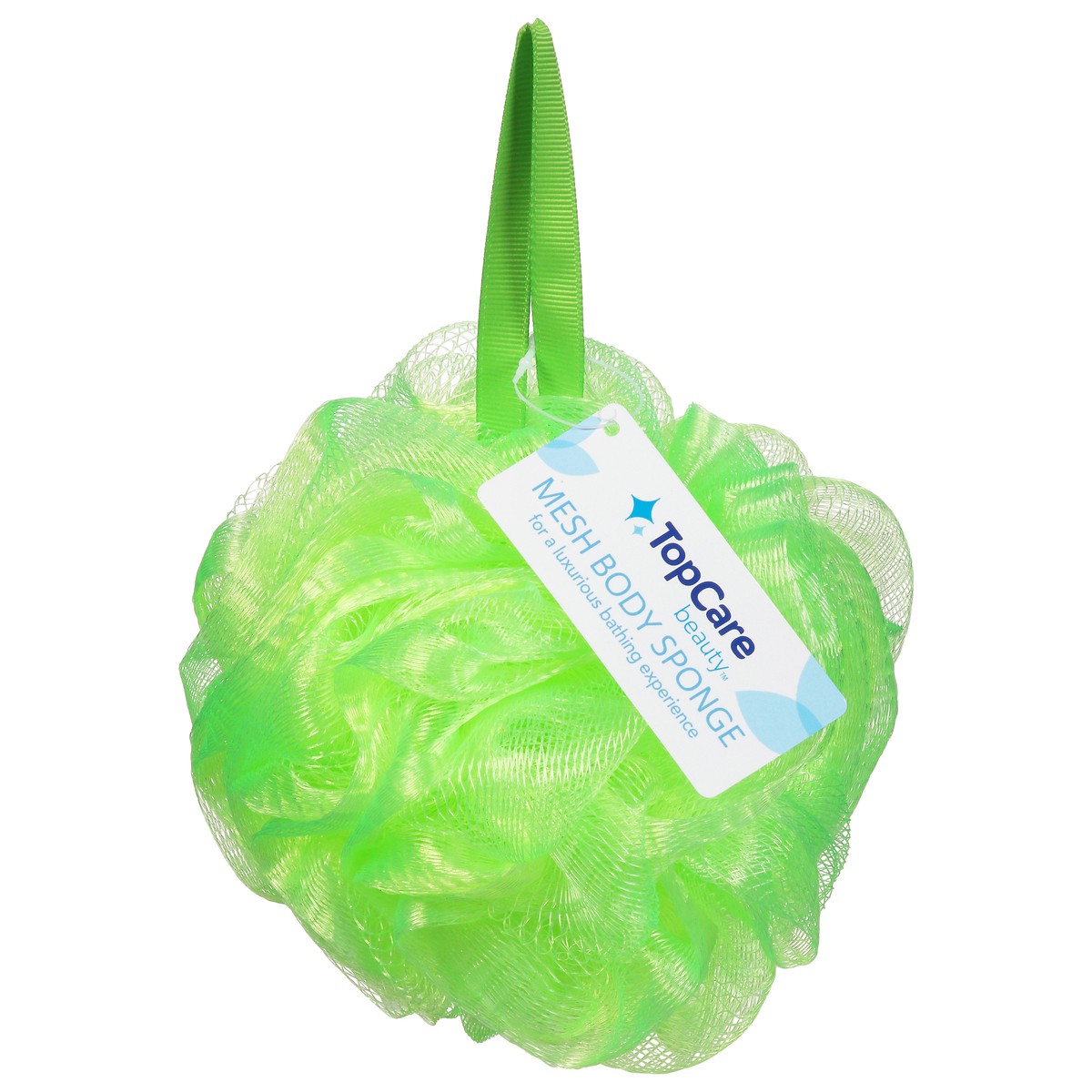 slide 8 of 14, Topcare Sponge Net Lime, 4 ct