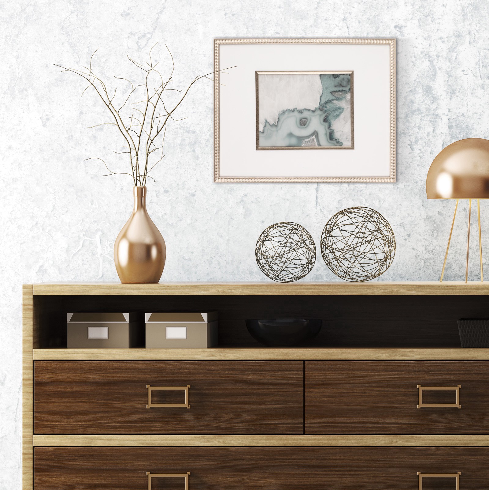 slide 2 of 6, Gallery Metallic Gold Scalloped Frame With Mat By Studio Decor, 8 in x 10 in mat