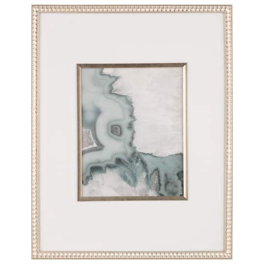 slide 1 of 6, Gallery Metallic Gold Scalloped Frame With Mat By Studio Decor, 8 in x 10 in mat
