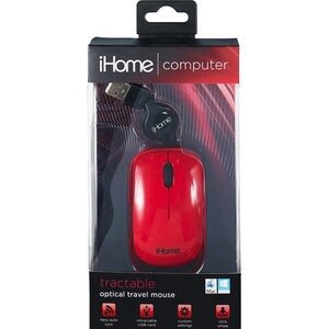 slide 1 of 1, Ihome Optical Travel Mouse, 1 ct