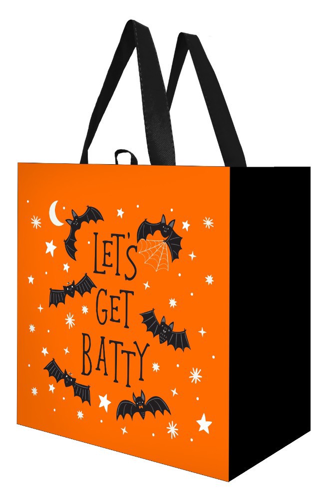 slide 1 of 1, Earthwise Let's Get Batty Halloween Reusable Storage Bag, 1 ct