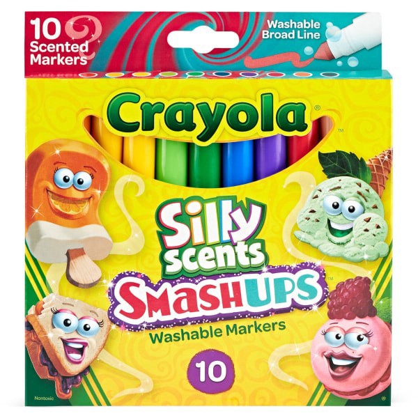 Crayola Dual-Ended Silly Scented Washable Markers, Crayola.com