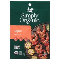 Simply Organic Simpog Rub Og Cajun