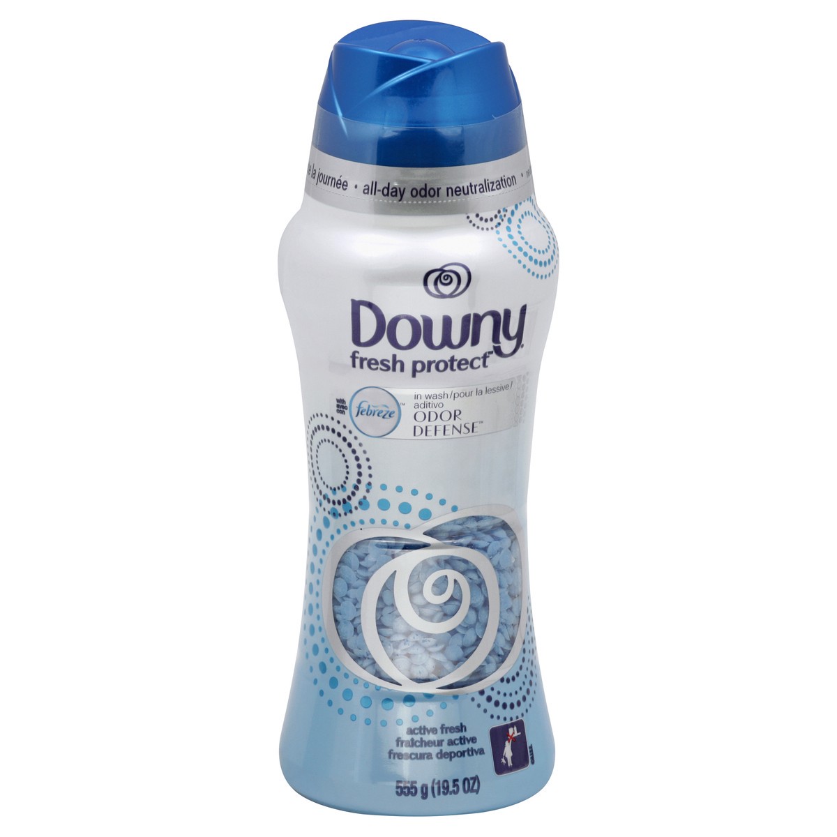 slide 3 of 3, Downy In-Wash Odor Defense 19.5 oz, 19.5 oz