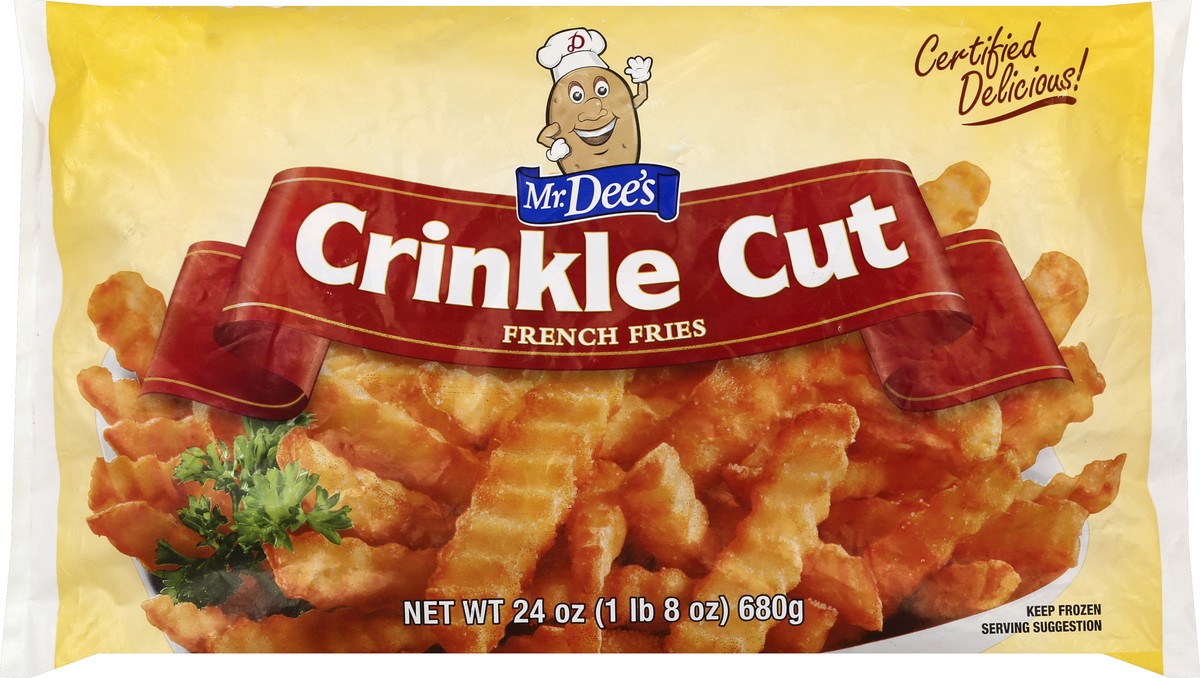 slide 5 of 5, Mr. Dee's French Fries 24 oz, 24 oz