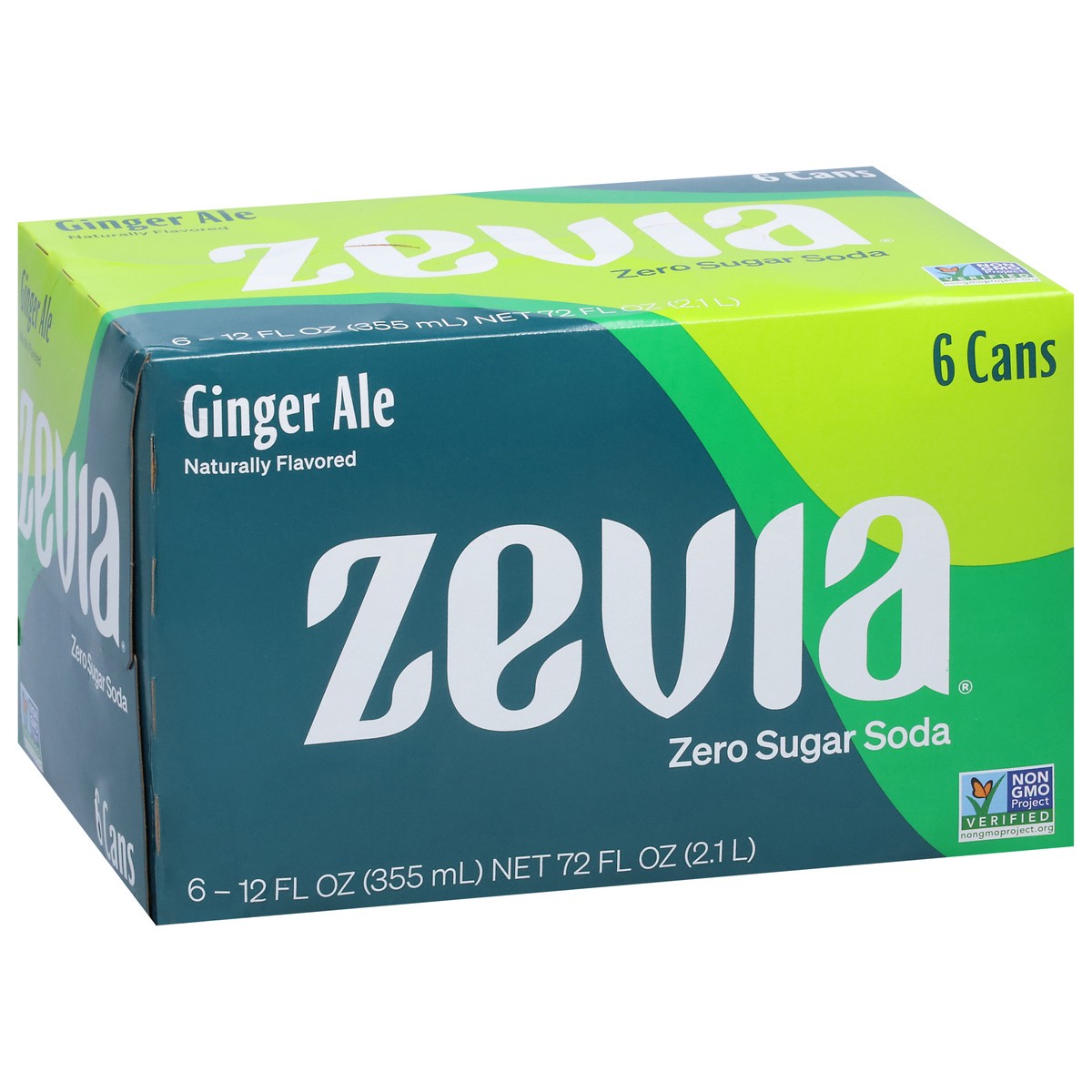 slide 2 of 9, Zevia Ginger Ale Zero Calorie Soda, 