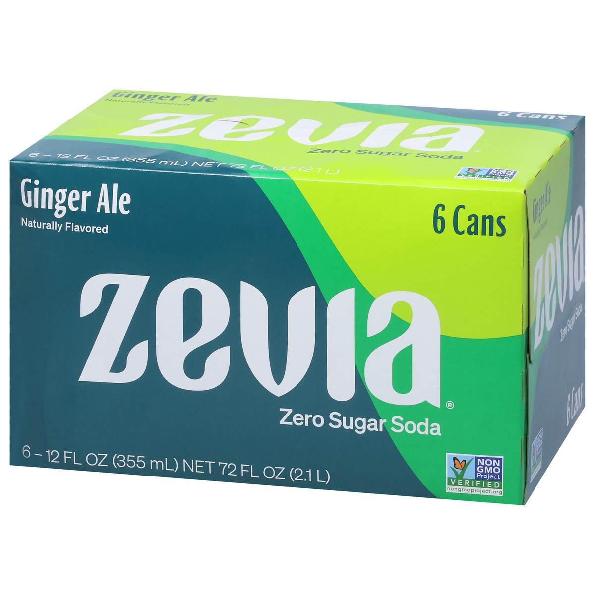slide 3 of 9, Zevia Ginger Ale Zero Calorie Soda, 