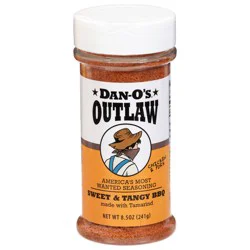 Dan-O's Outlaw Sweet & Tangy Bbq 8.5oz - 8.5 Oz