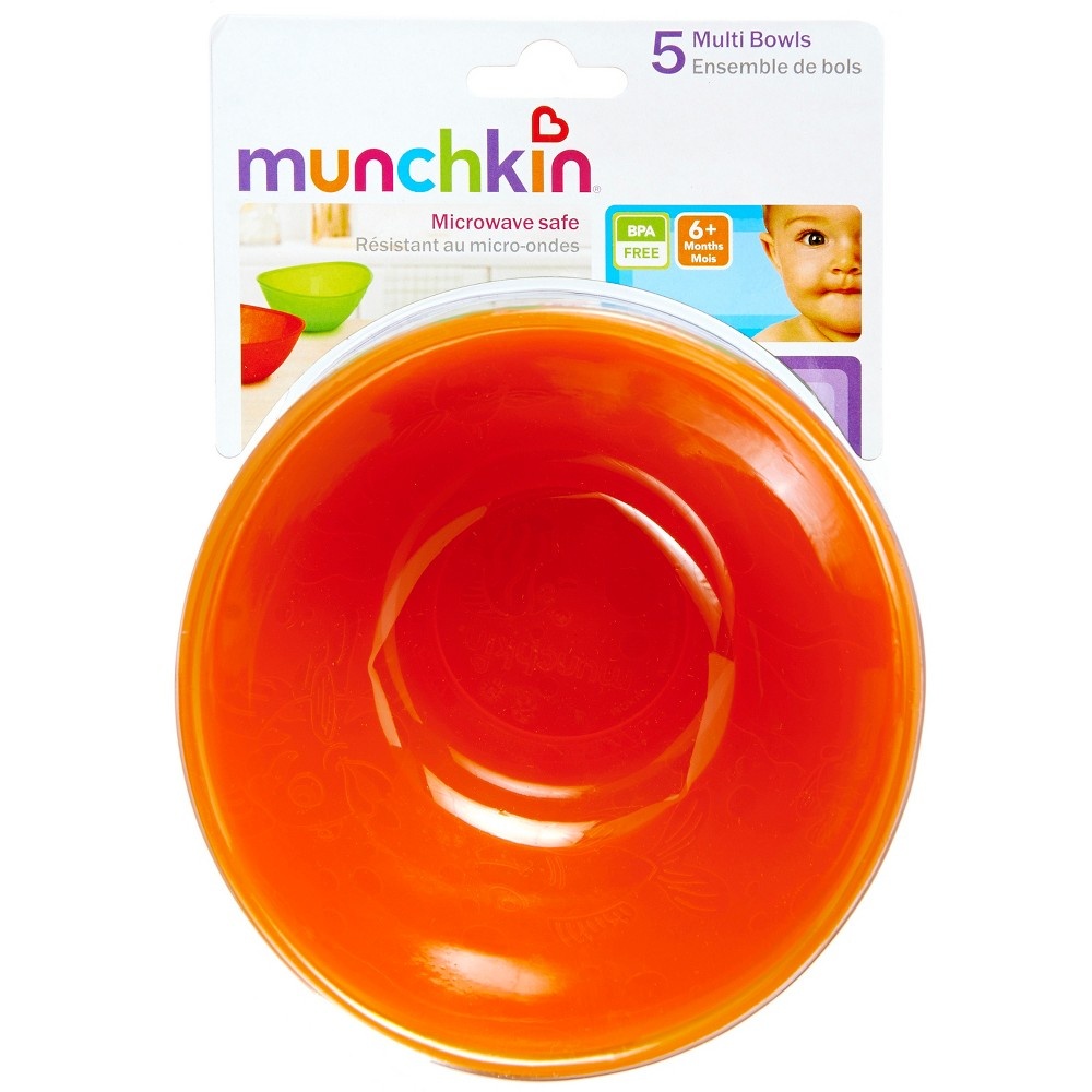 slide 3 of 3, Munchkin Bowls 5 ea, 5 ct