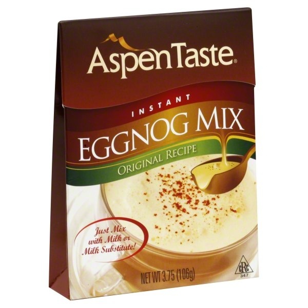 slide 1 of 1, Aspen Taste Mix Eggnog Instant - 3.75 oz, 3.75 oz