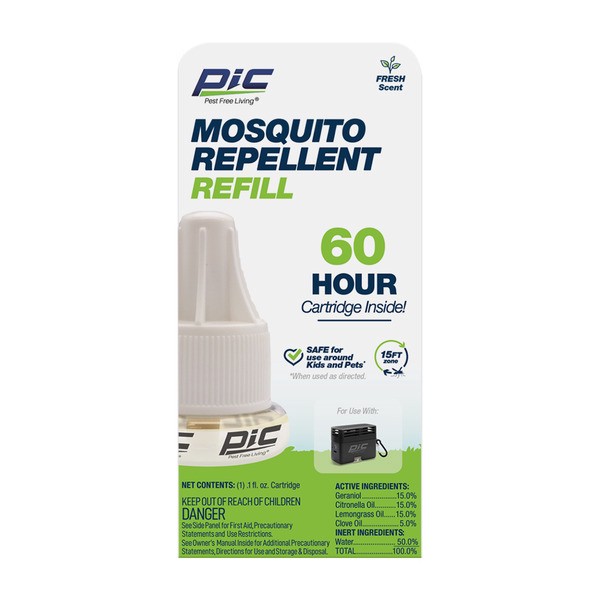 slide 1 of 1, Pic Refill, Mosquito Repellent Outdoors, 1 ct