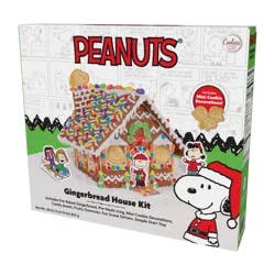 Cookies United Peanuts Gingerbread House Kit