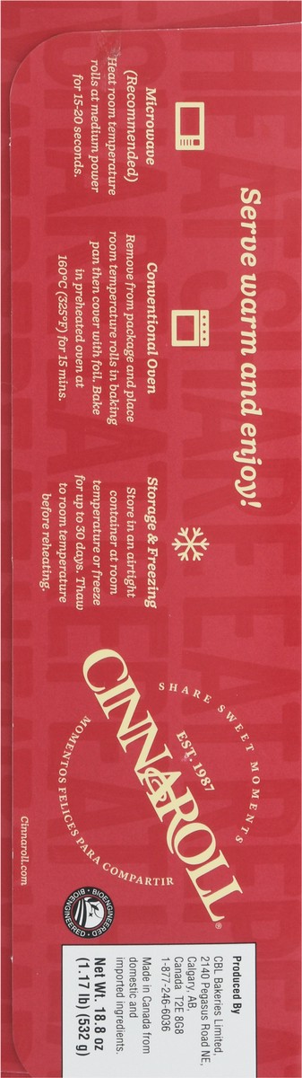 slide 14 of 15, Cinnaroll Gourmet Cinnamon Rolls 4 Rolls 4 ea, 4 ct