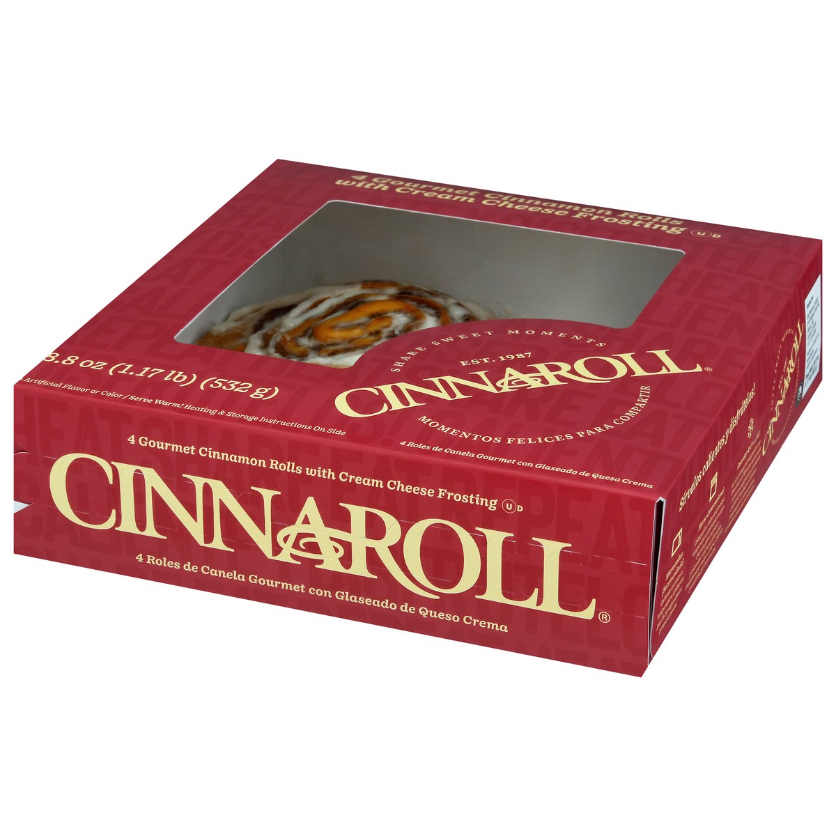 slide 11 of 15, Cinnaroll Gourmet Cinnamon Rolls 4 Rolls 4 ea, 4 ct