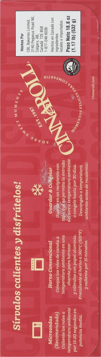 slide 6 of 15, Cinnaroll Gourmet Cinnamon Rolls 4 Rolls 4 ea, 4 ct