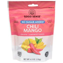 Good Sense Unsweetened Dried Chili Mango 4.5 oz