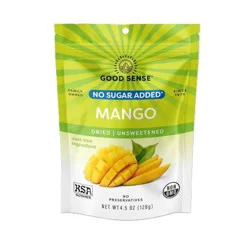 Good Sense No Sugar Added Dried Unsweetened Mango - 4.5 oz