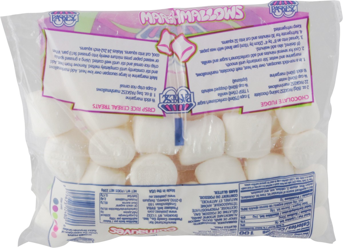 slide 3 of 9, Paskesz Fat Free Marshmallows, 8 oz