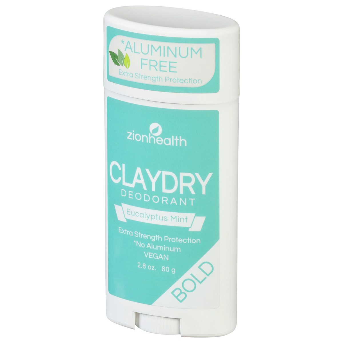 slide 7 of 9, Zion Health Claydry Mint Deodorant, 2.8 oz