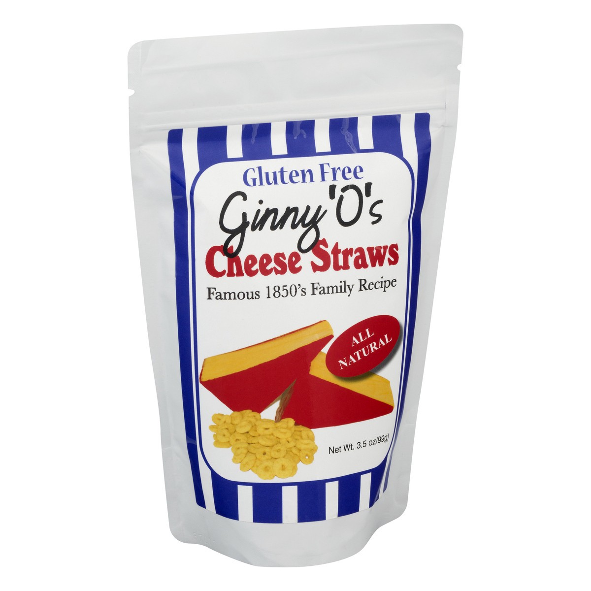 slide 10 of 10, Ginny Os Gluten Free Cheese Straws 3.5 oz, 3.5 oz