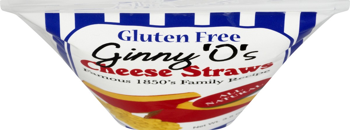 slide 4 of 10, Ginny Os Gluten Free Cheese Straws 3.5 oz, 3.5 oz