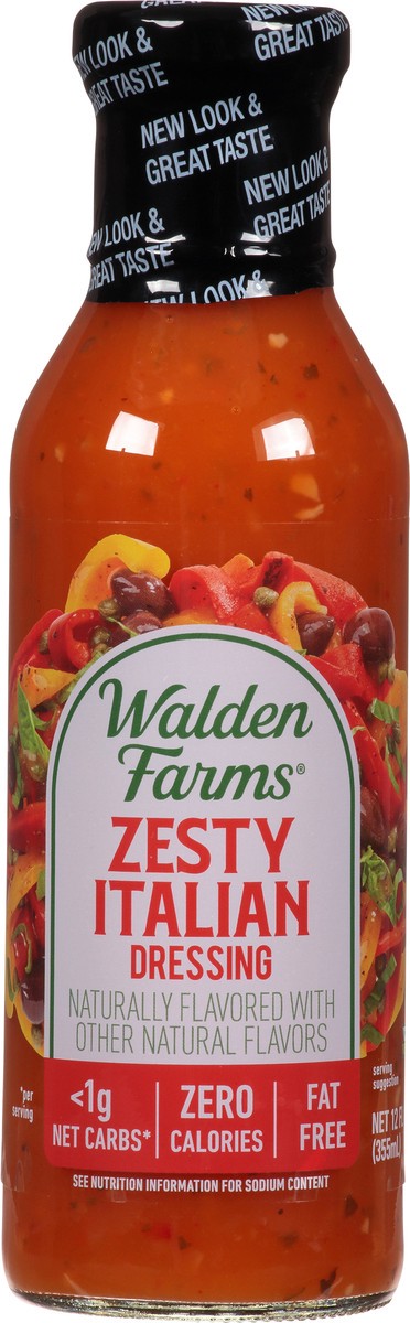 slide 8 of 12, Walden Farms Zesty Italian Dressing 12 oz, 12 oz