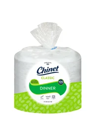 Chinet Classic Dinner Plates 100 ea