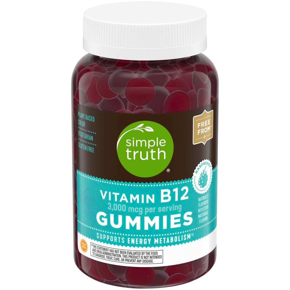 slide 1 of 3, Simple Truth Vitamin B12 Gummies, 100 ct