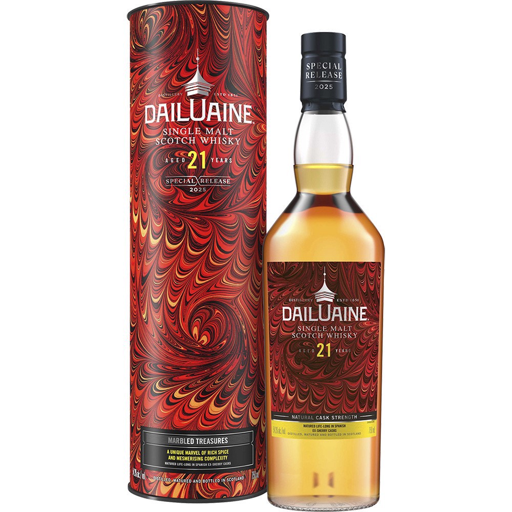 slide 1 of 1, Dailuaine 21y Marbledtreasures2025, 750 ml