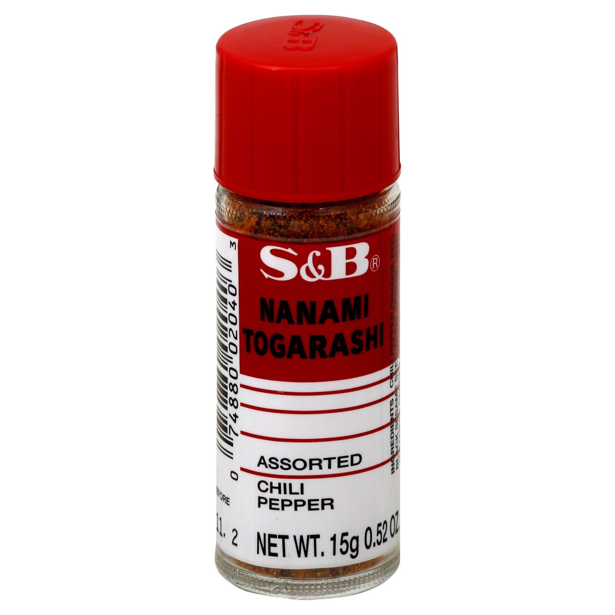 slide 1 of 2, S&B Nanami Togarashi Assorted Chili Pepper Spice, 0.52 oz