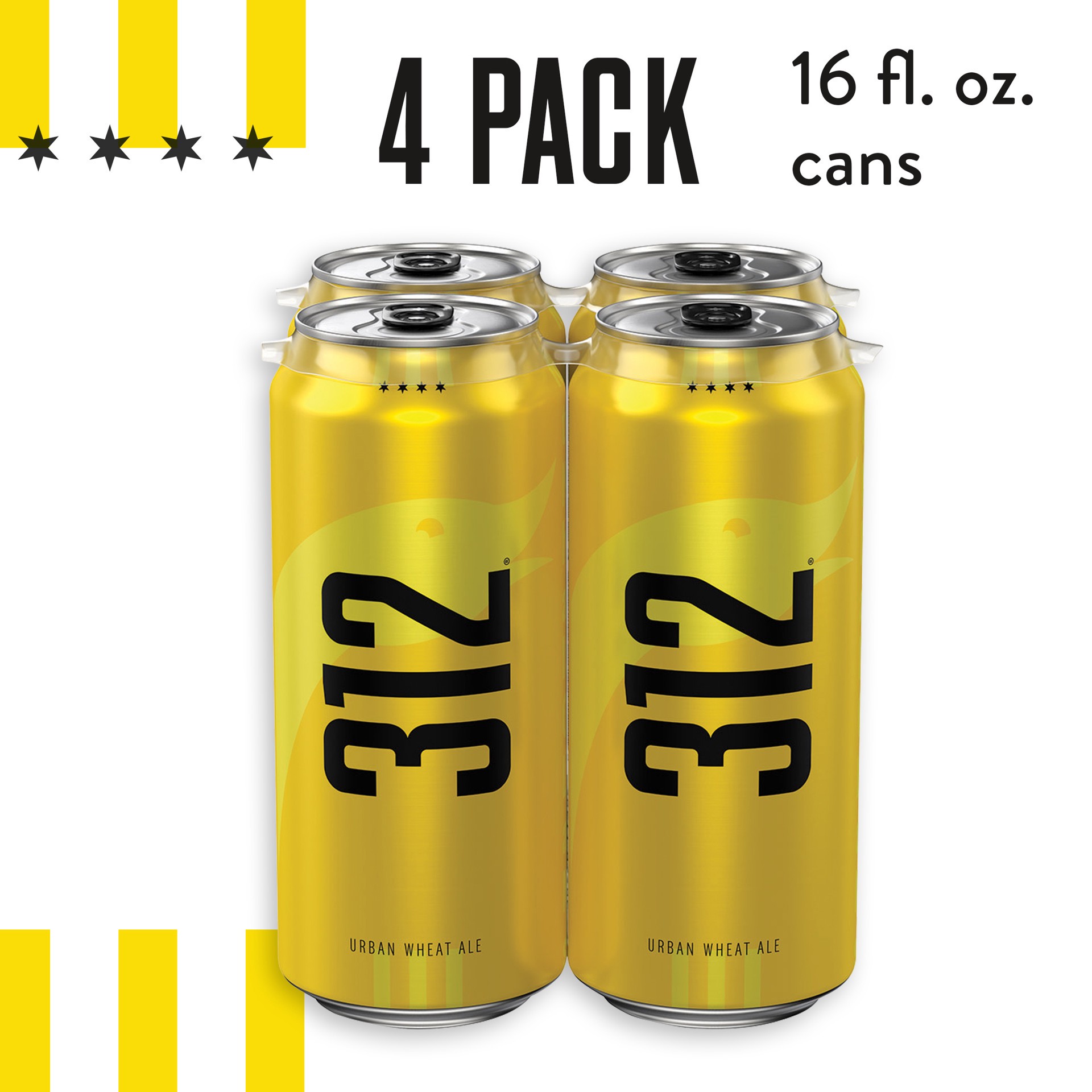 slide 3 of 8, Goose Island Beer Co. Goose Island 312 Urban Wheat Ale Craft Beer, 4 Pack Beer - 16 FL OZ Cans, 4 ct; 16 oz