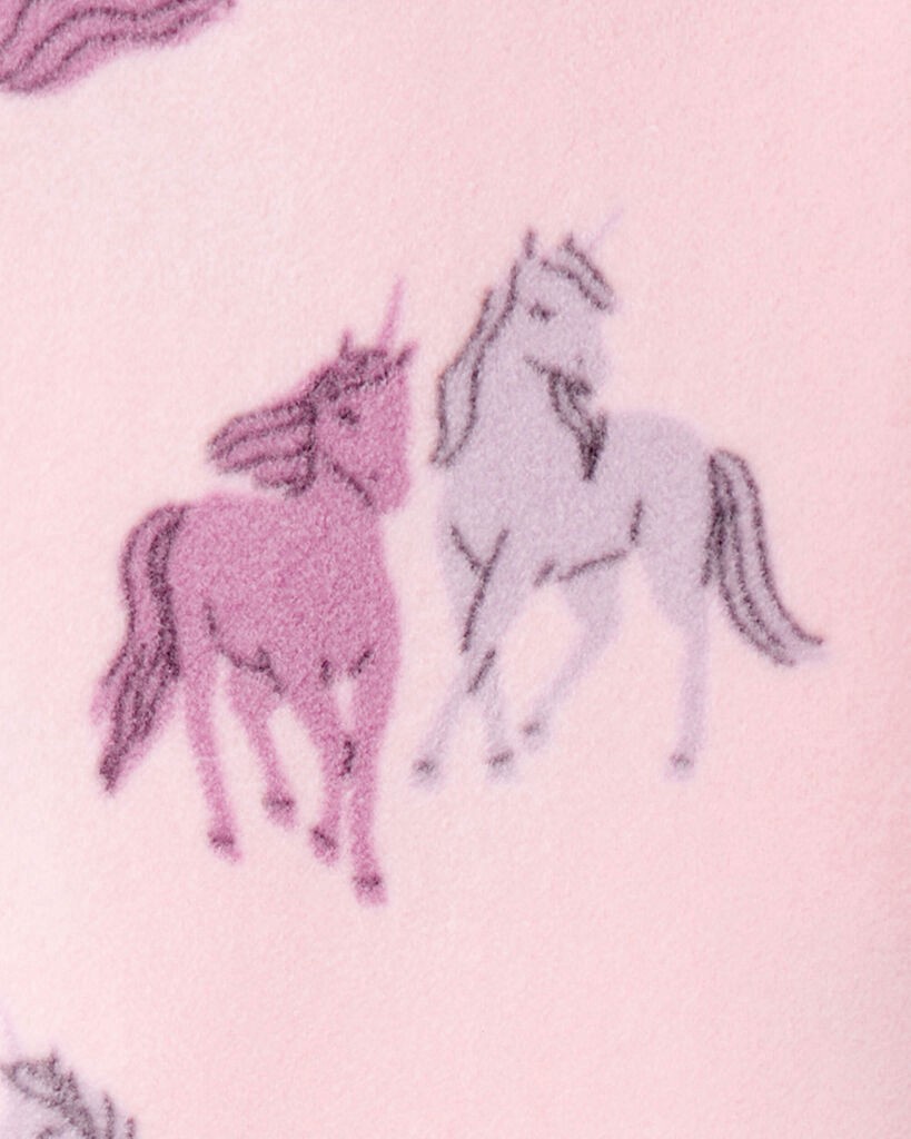 slide 2 of 2, Carter's Carters Girls Unicorn Fleece Loose Fit Night Gown - Pink Pink 8-10, 1 ct
