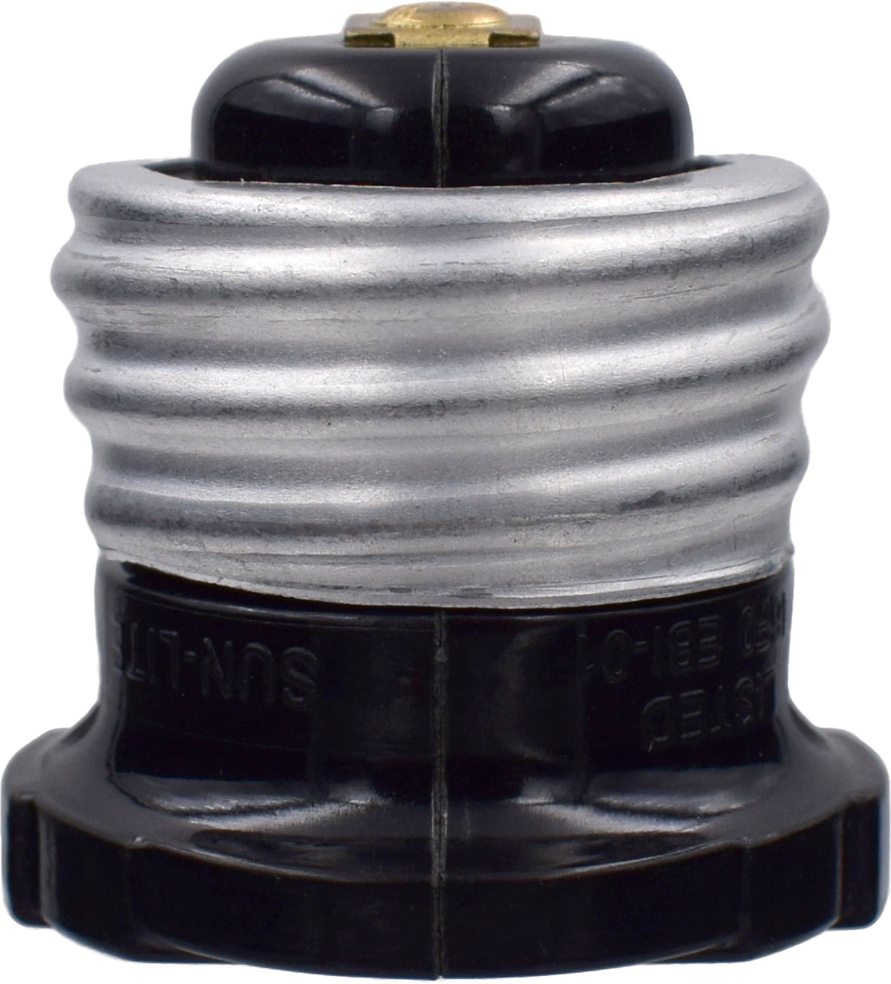 slide 5 of 5, Project Source 660 -Watt Black Medium Light Socket Adapter, 1 ct