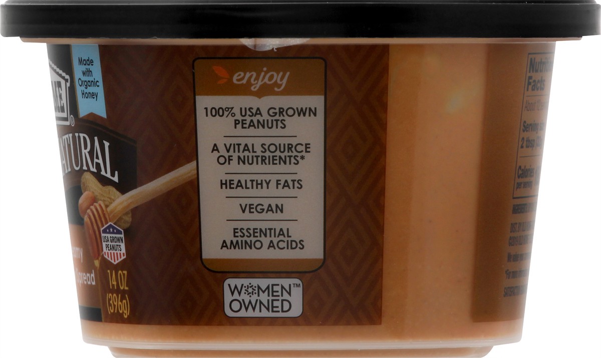 slide 12 of 13, Old Home 100% All Natural Honey Creamy Peanut Butter Spread 14 oz, 14 oz