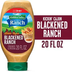 Hidden Valley Gluten Free Kickin' Cajun Blackened Ranch Dressing Condiment and Salad Dressing